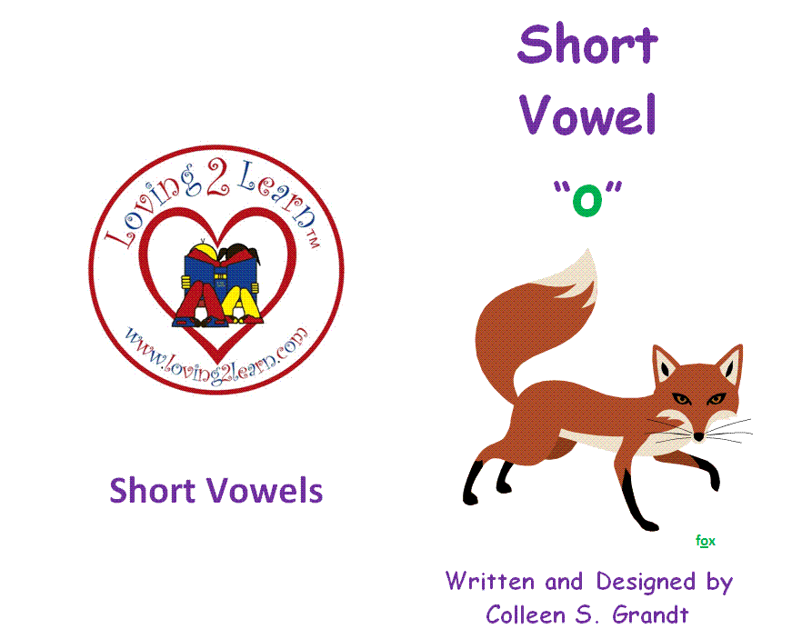 Short Vowel "o" Printable Book and Learn Along Video